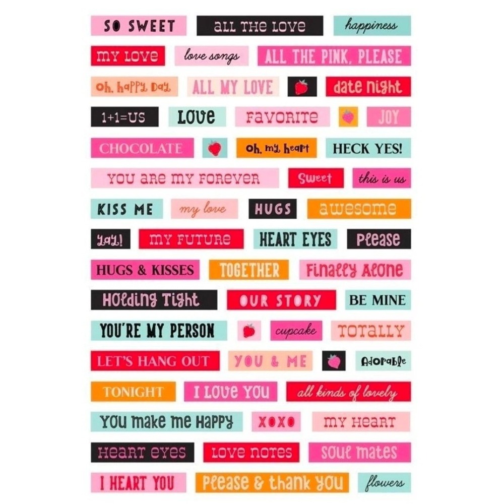 Simple Stories Heart Eyes Sticker Book - Picture 3 of 10